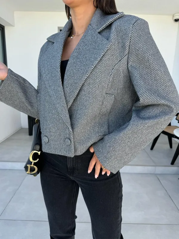 Cropped Tweed Blazer for Every Occasion