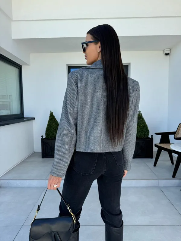 Cropped Tweed Blazer for Every Occasion