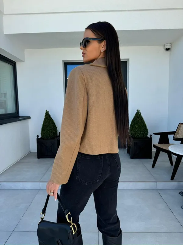 Cropped Tweed Blazer for Every Occasion