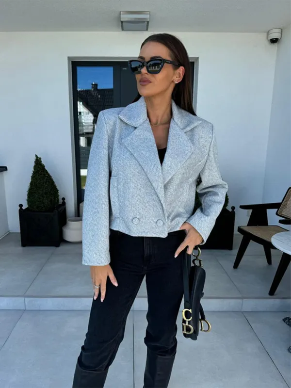 Cropped Tweed Blazer for Every Occasion