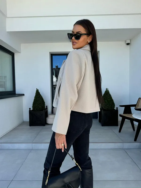 Cropped Tweed Blazer for Every Occasion
