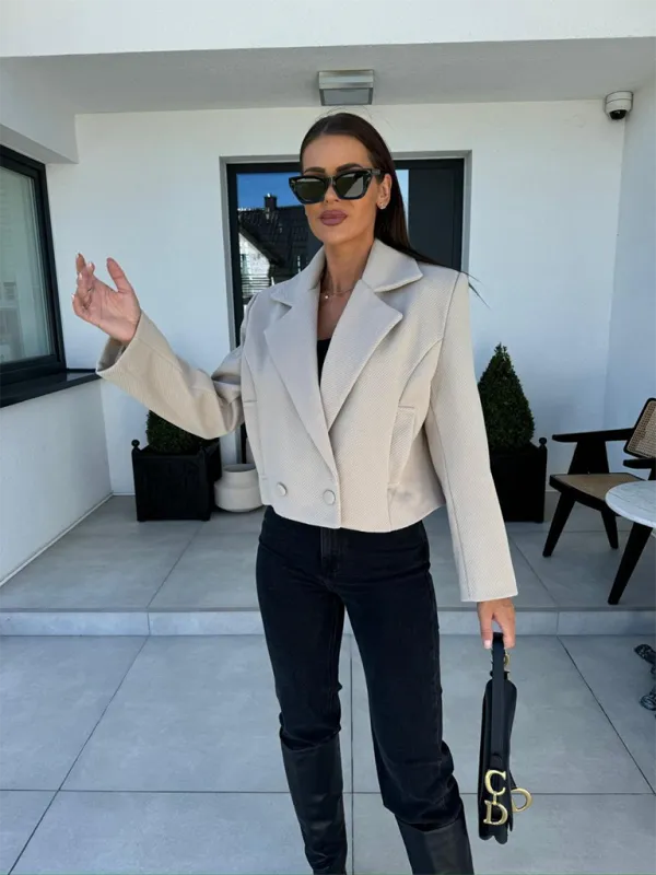 Cropped Tweed Blazer for Every Occasion