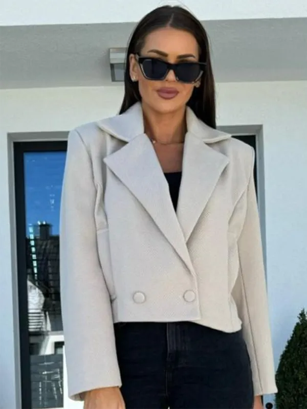 Cropped Tweed Blazer for Every Occasion