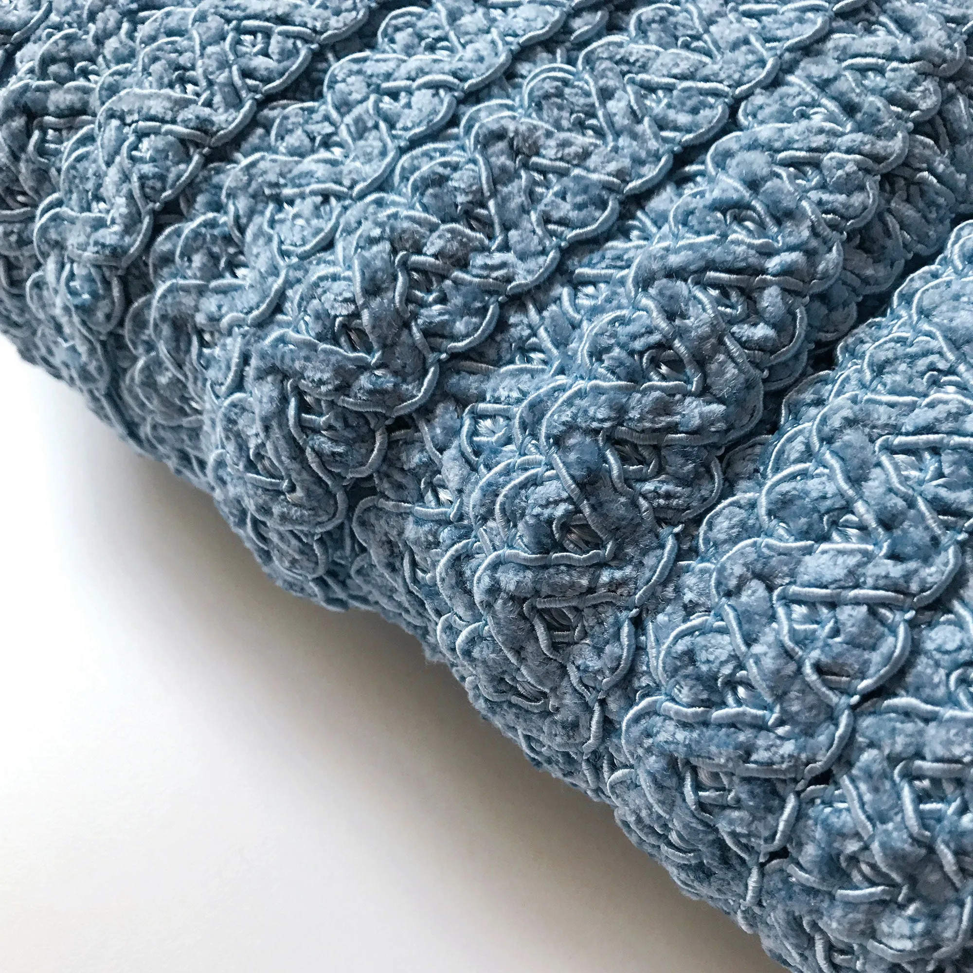Cyan High Quality Decorative Gimp Trim by the yard