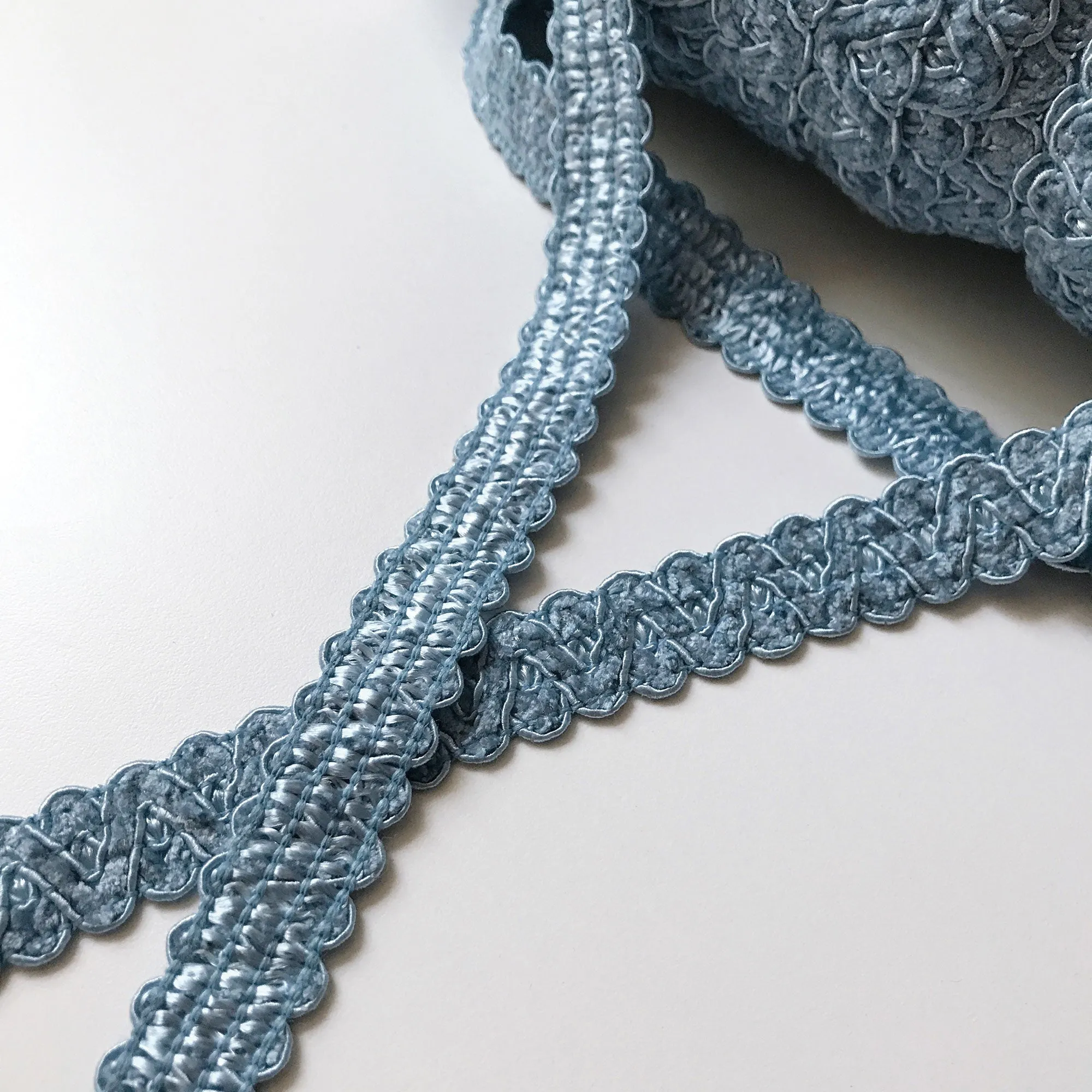 Cyan High Quality Decorative Gimp Trim by the yard