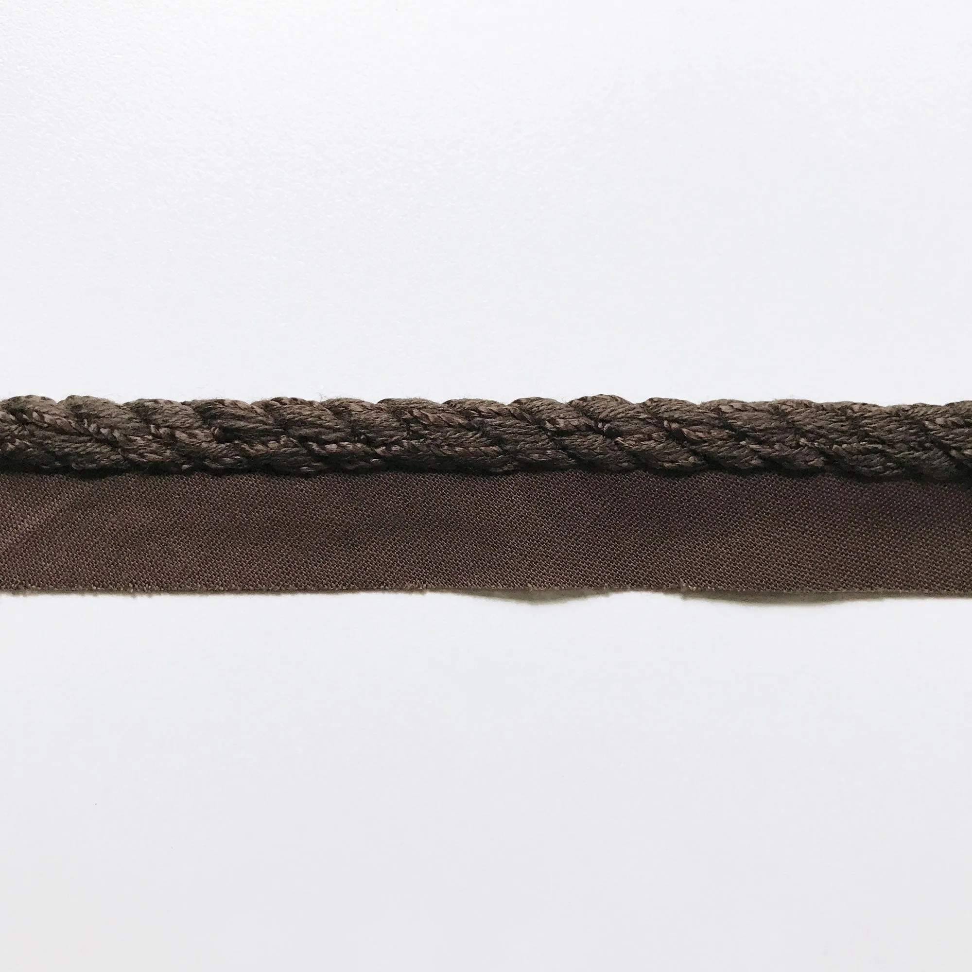 Dark Brown High Quality Decorative Lip Cord Trim by the yard
