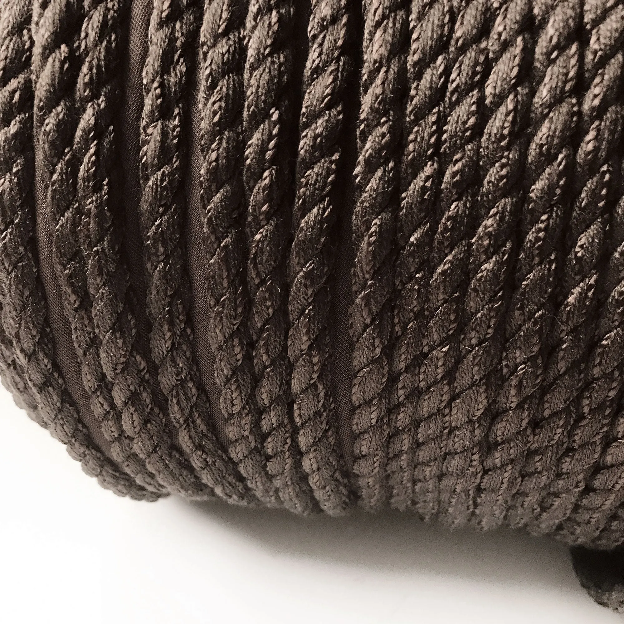 Dark Brown High Quality Decorative Lip Cord Trim by the yard