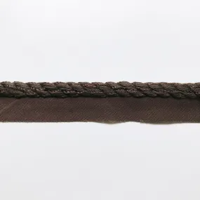 Dark Brown High Quality Decorative Lip Cord Trim by the yard
