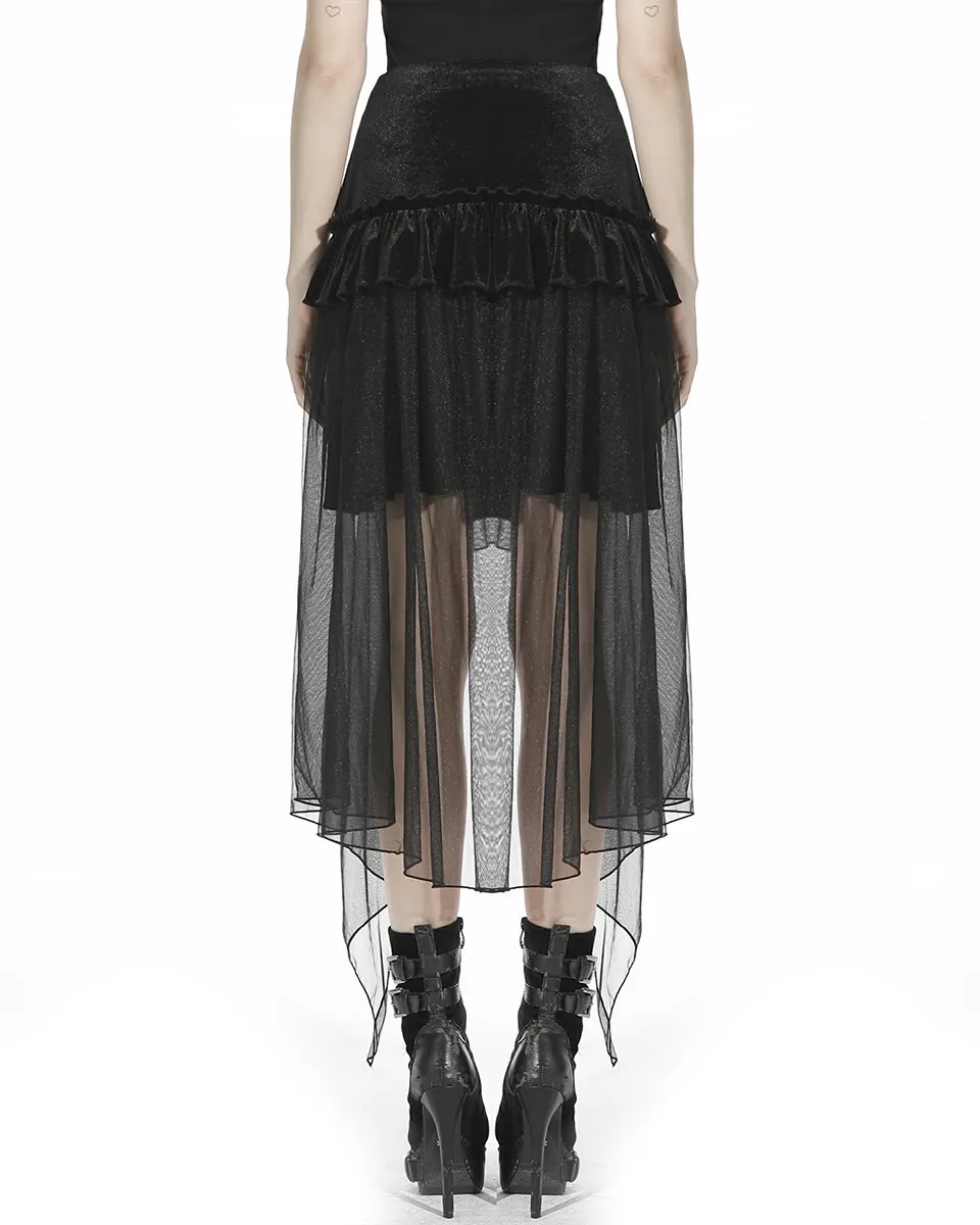 Dark In Love Malediction Gothic Skirt