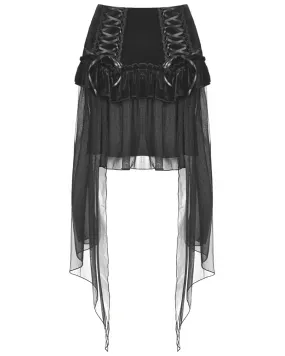 Dark In Love Malediction Gothic Skirt