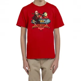 DINGLES FAIRGROUND MOON ROCKET T-SHIRT FOR KIDS