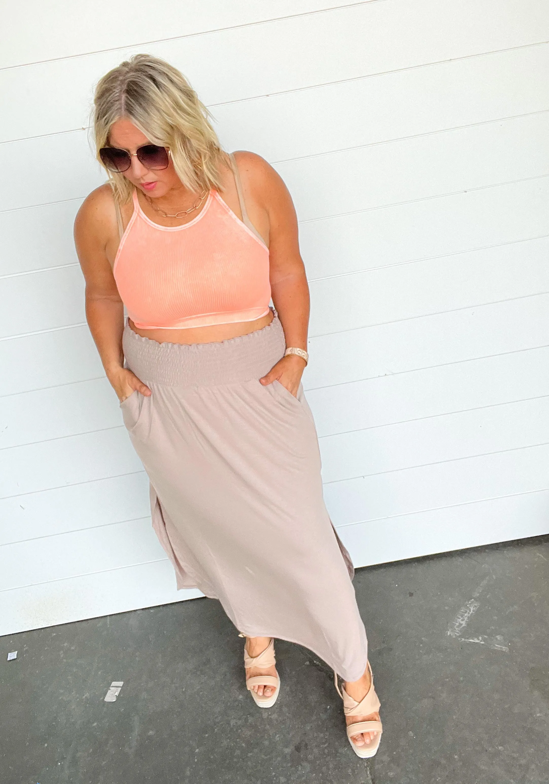 Don't Walk Away Maxi Skirt - Final Sale