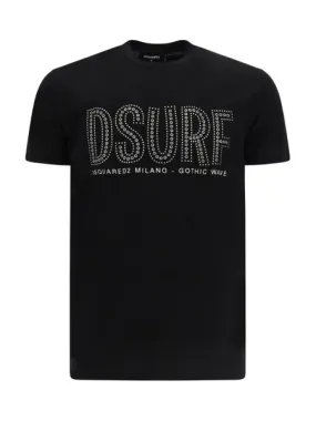 DSQUARED2 Men's Black T-Shirt for SS23 Collection
