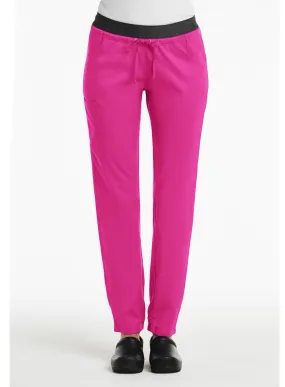 E-Band Waist Jogger Cargo Pants by Maevn (Regular) XXS-L / HOT PINK