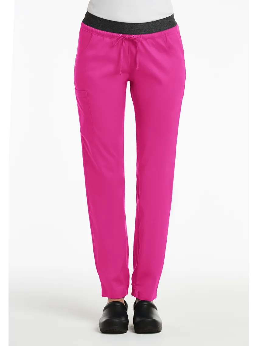 E-Band Waist Jogger Cargo Pants by Maevn (Regular) XXS-L / HOT PINK
