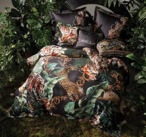 Easy Tiger Quilt Cover Set Range Black
