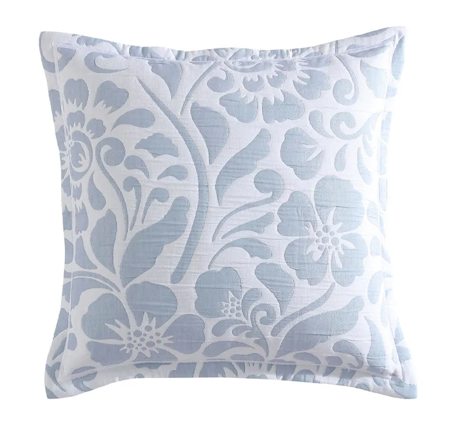 Eleanor European Pillowcase Sky