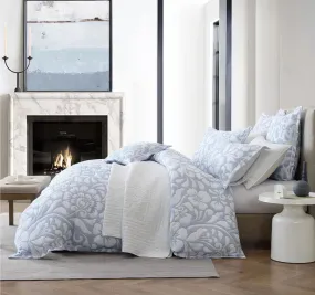 Eleanor Quilt Cover Set Range Sky