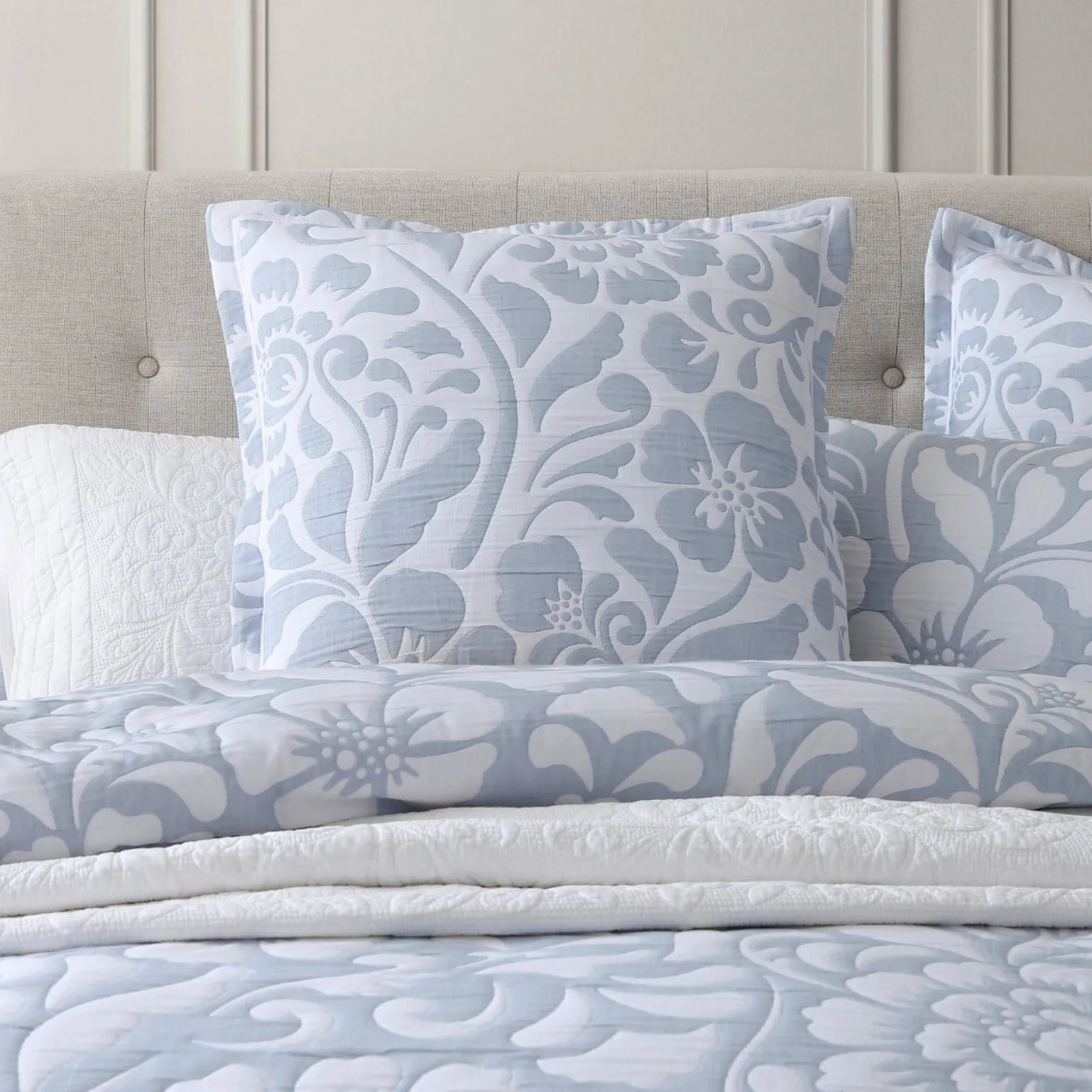 Eleanor Sky European Pillowcase by Private Collection