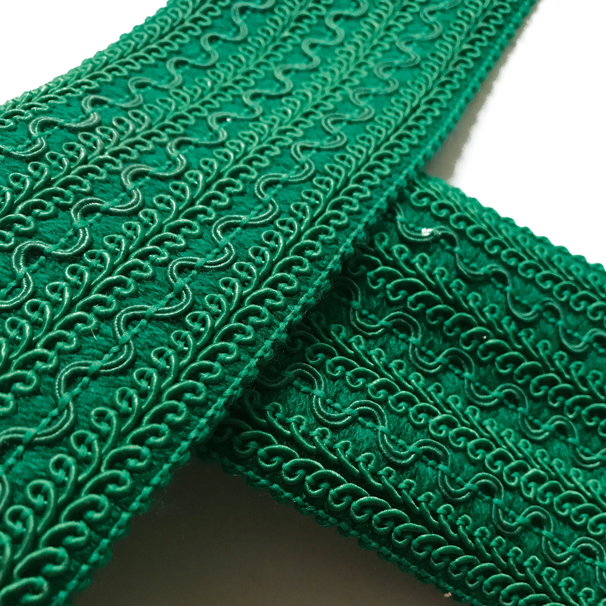 Emerald Green High Quality Decorative Border Trim by the yard