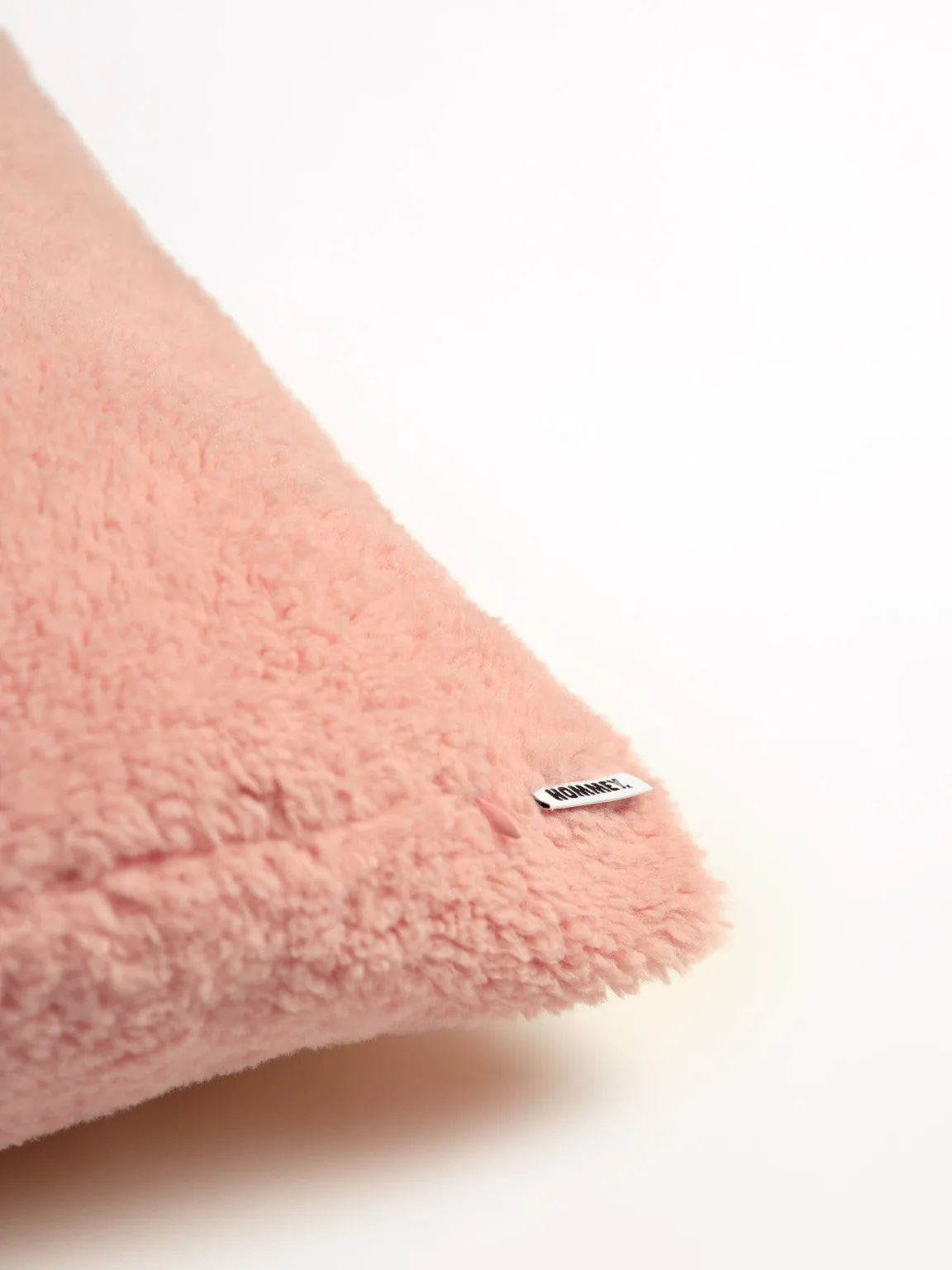 Essential Faux Fur - Rose Cushion