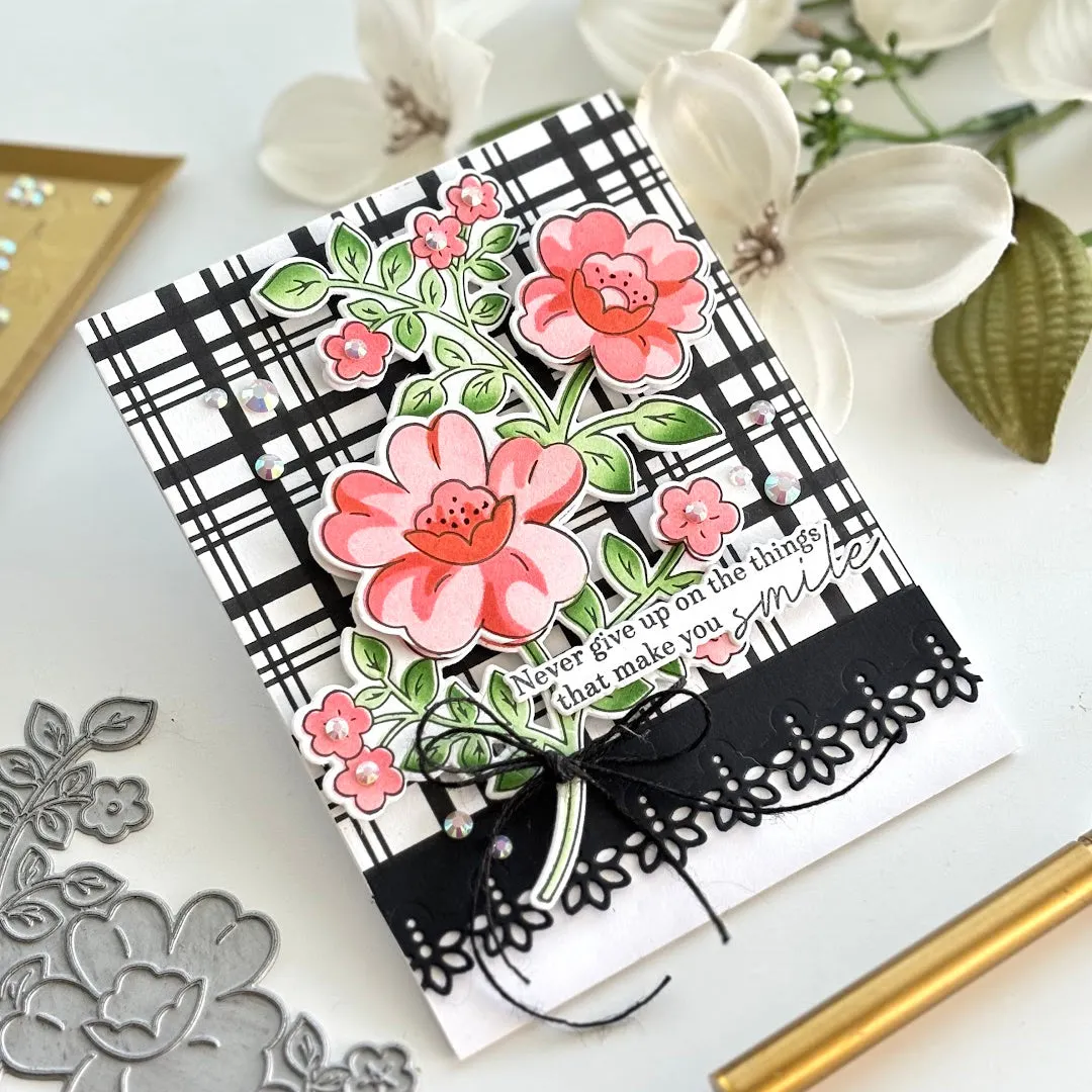 Essentials: Slim lacy edgers die set