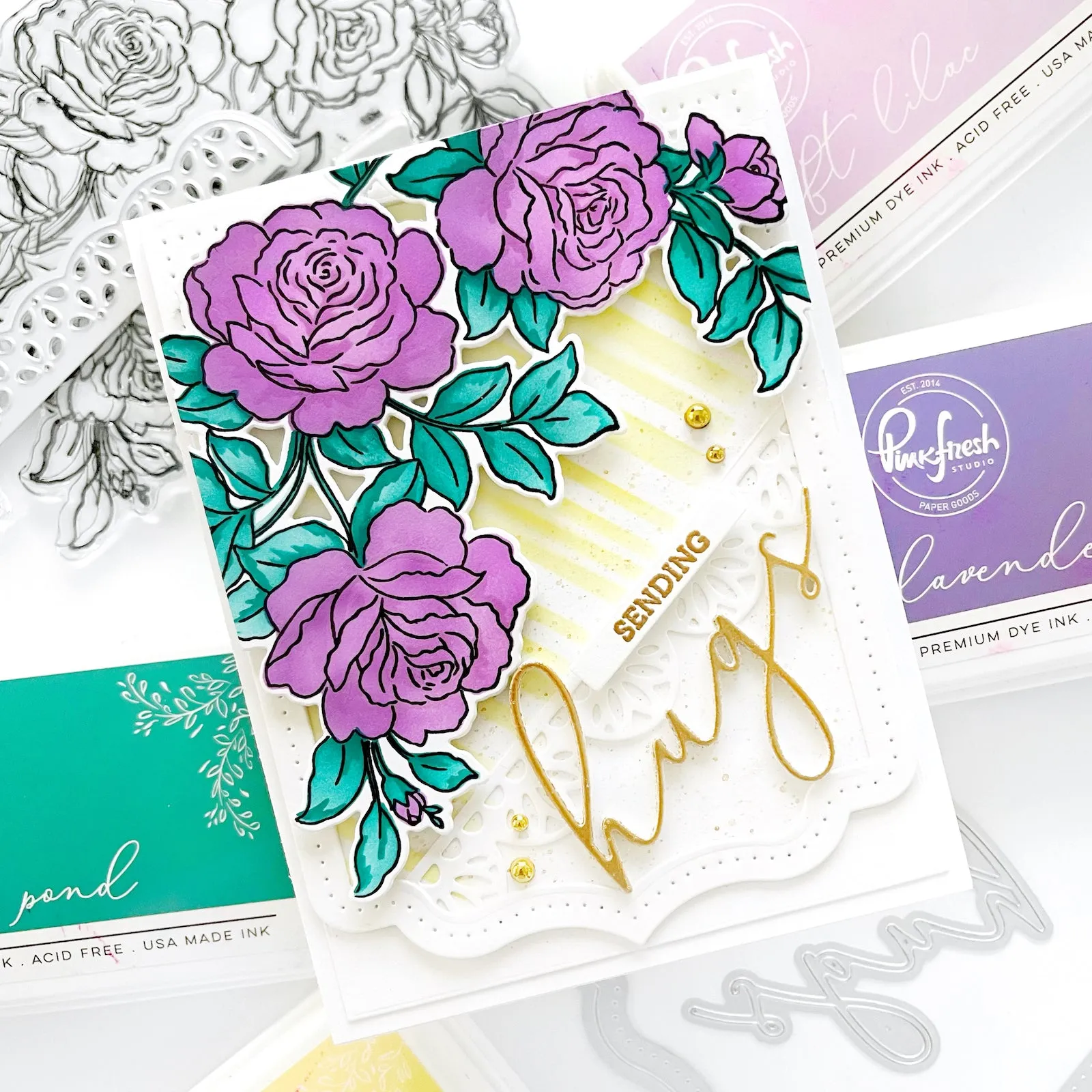 Essentials: Slim lacy edgers die set