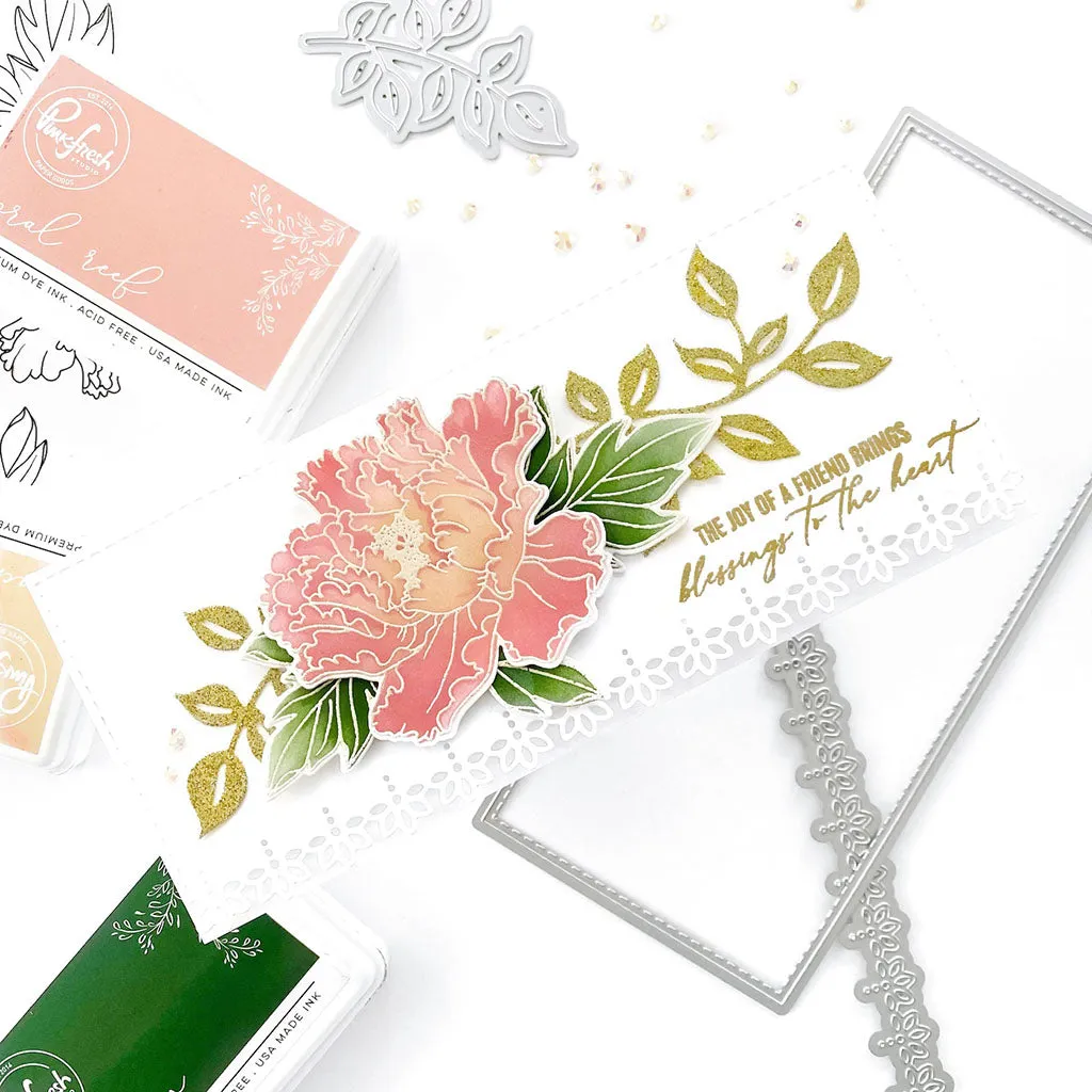 Essentials: Slim lacy edgers die set