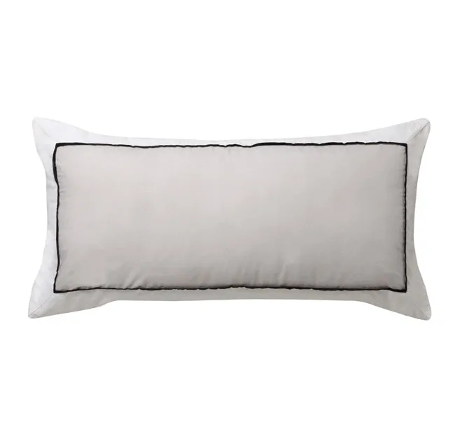 Essex 30x60cm Filled Cushion Stone