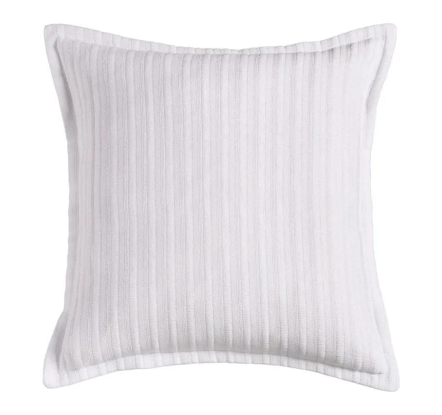 Evora European Pillowcase White