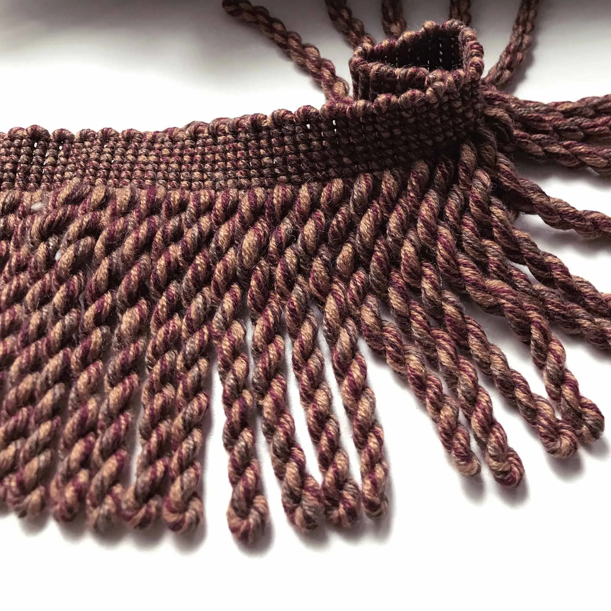 Fall Toned High Quality Decorative Bullion Fringe Trim by the yard
