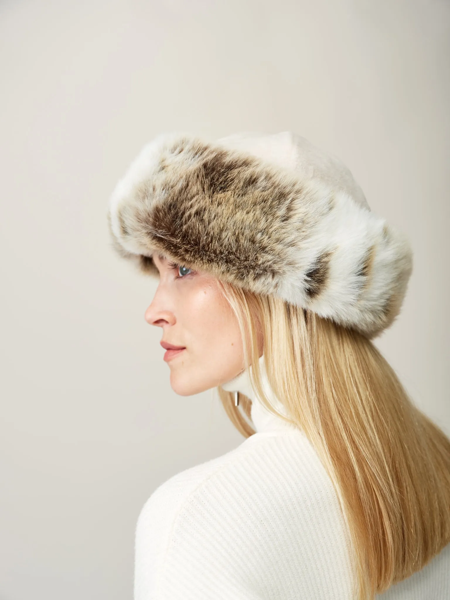 Faux Fur Brim Hat
