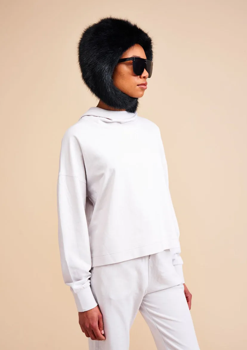 Faux Fur Hood