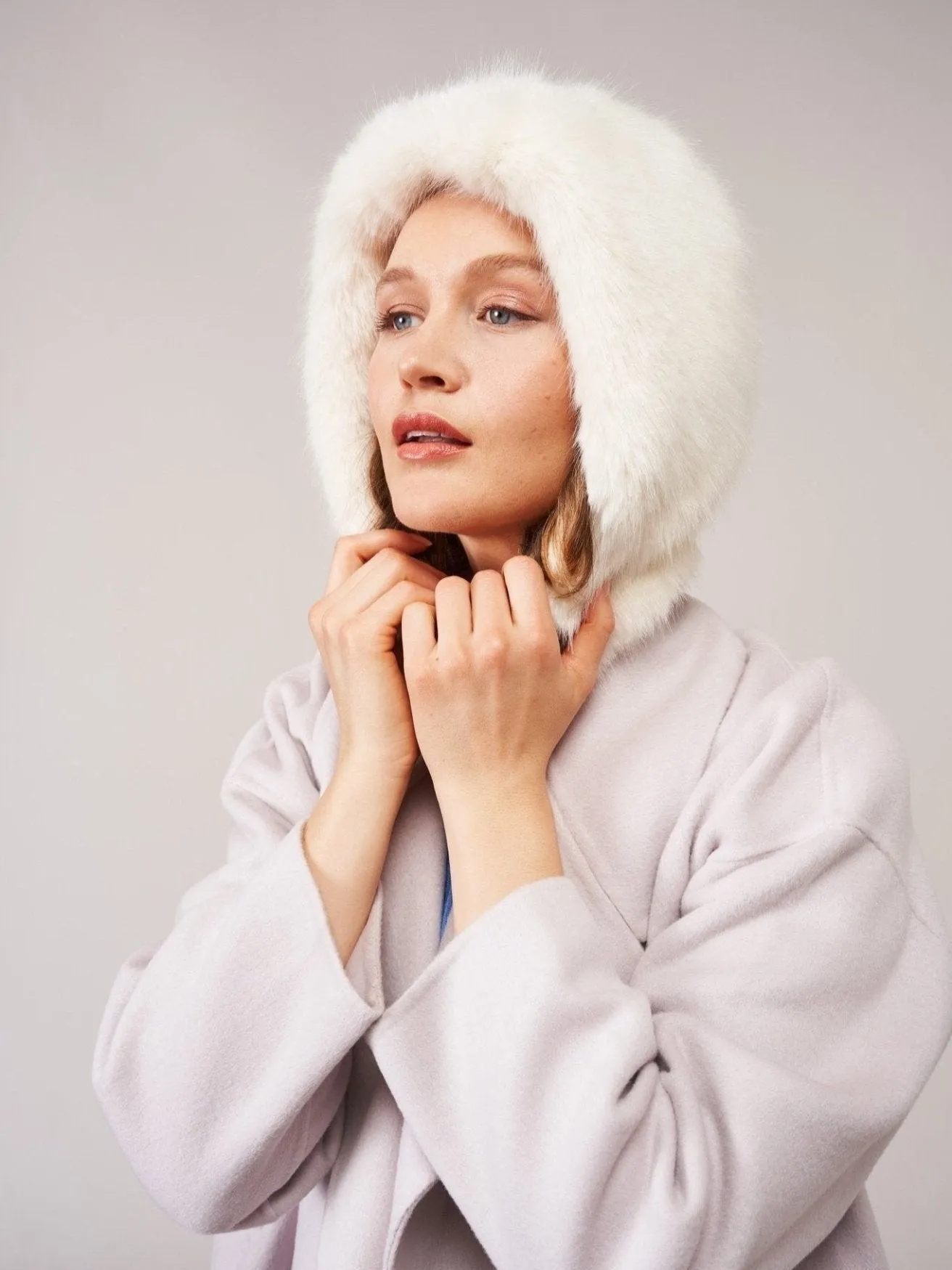 Faux Fur Hood