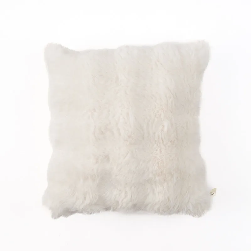Faux Fur Scatter - Pearl