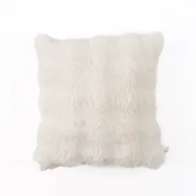 Faux Fur Scatter - Pearl