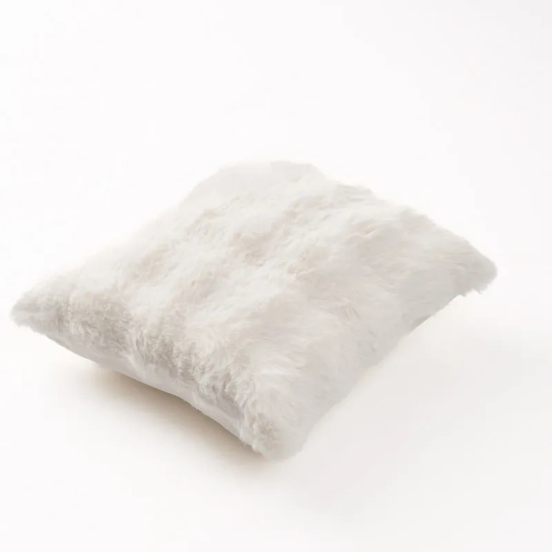 Faux Fur Scatter - Pearl