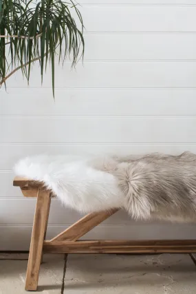 Faux Fur Skin Throw