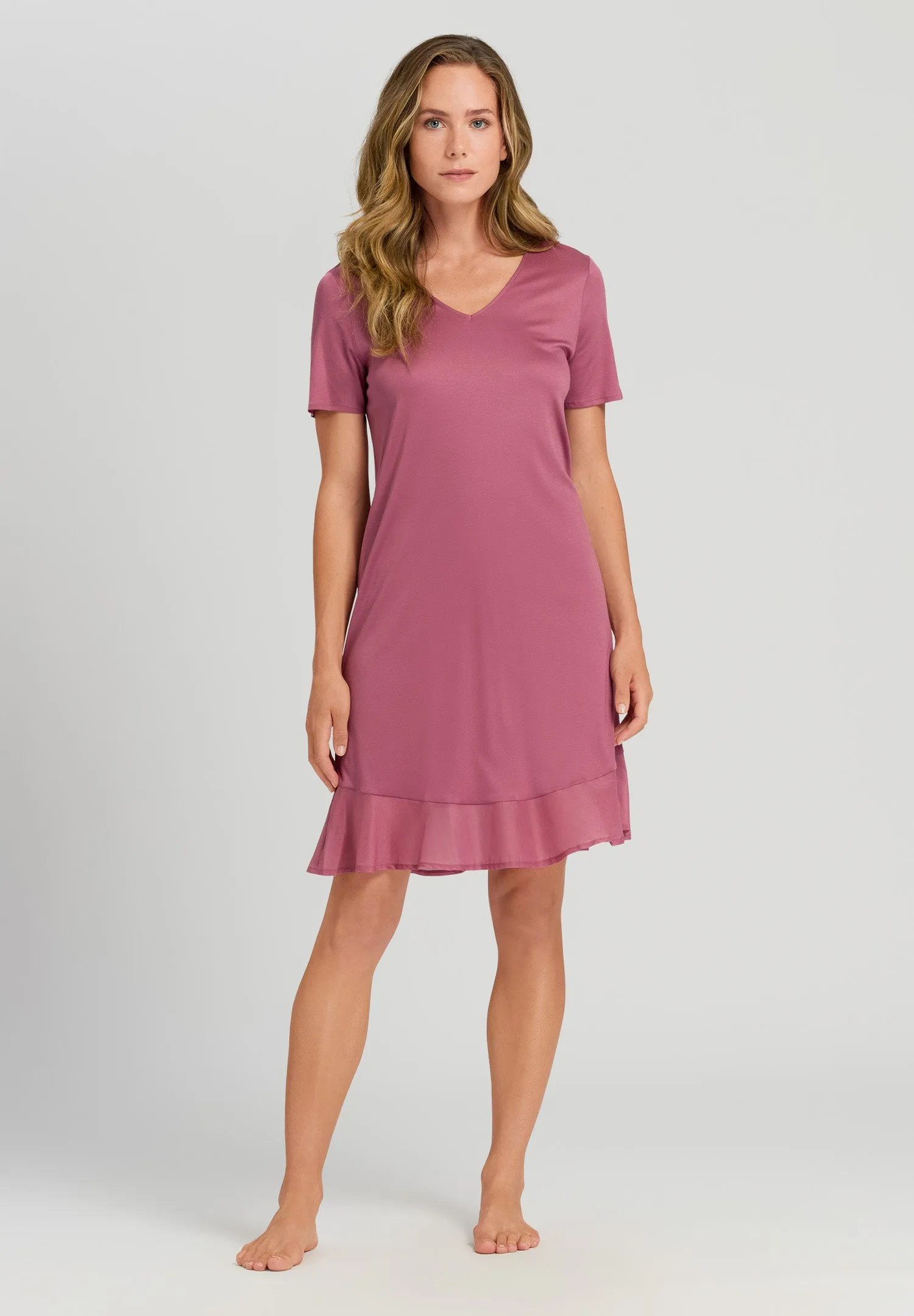 Faye Silk Blend Nightgown | Rosewood 78992-2425