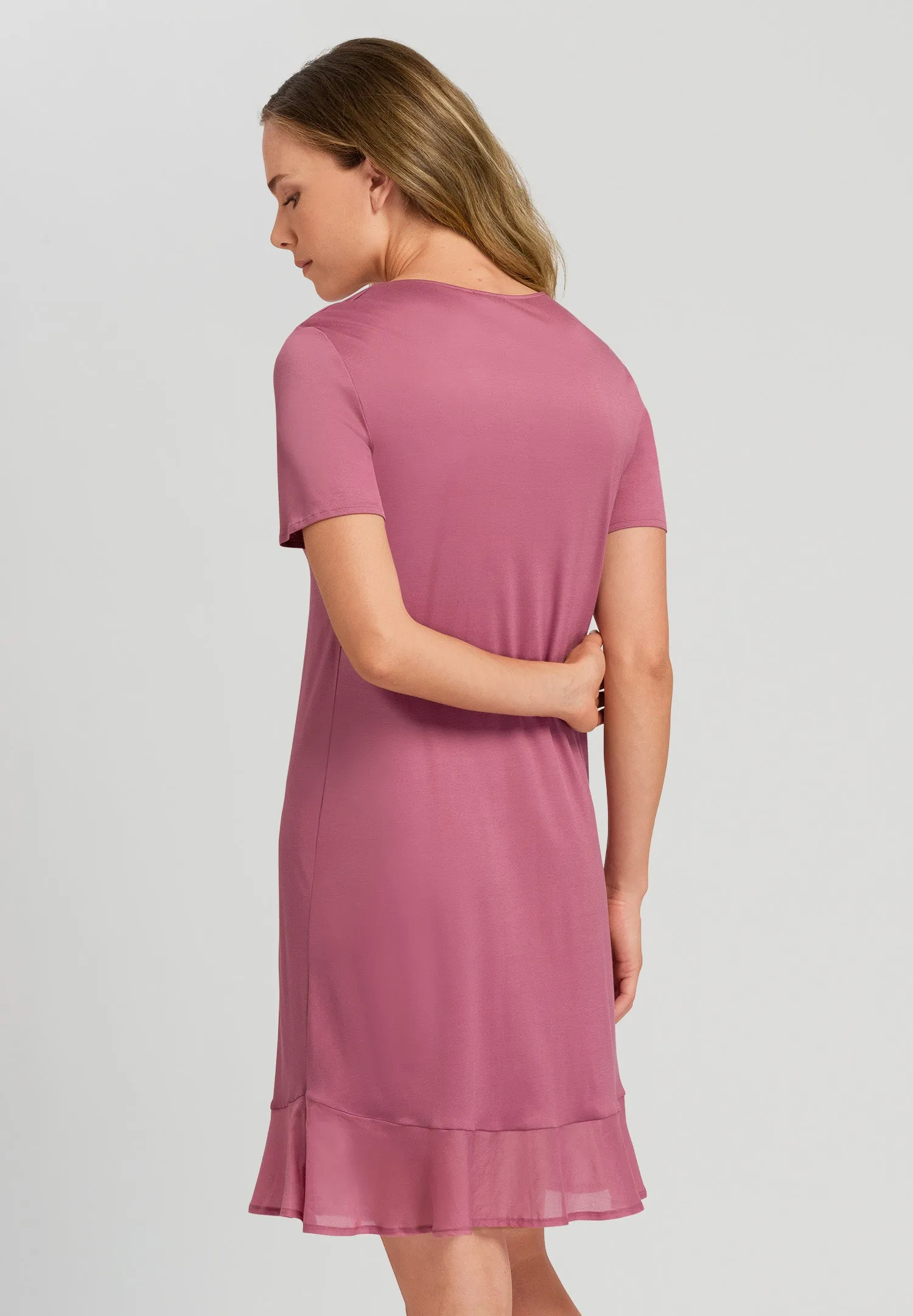 Faye Silk Blend Nightgown | Rosewood 78992-2425