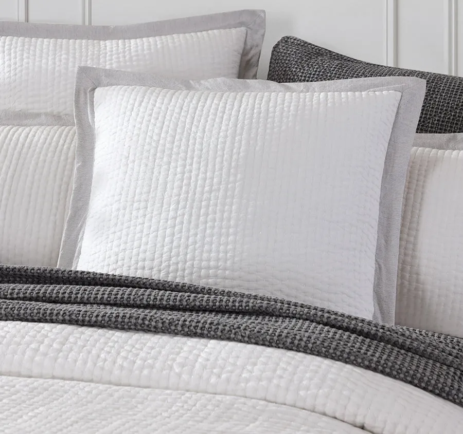 Felix European Pillowcase Charcoal