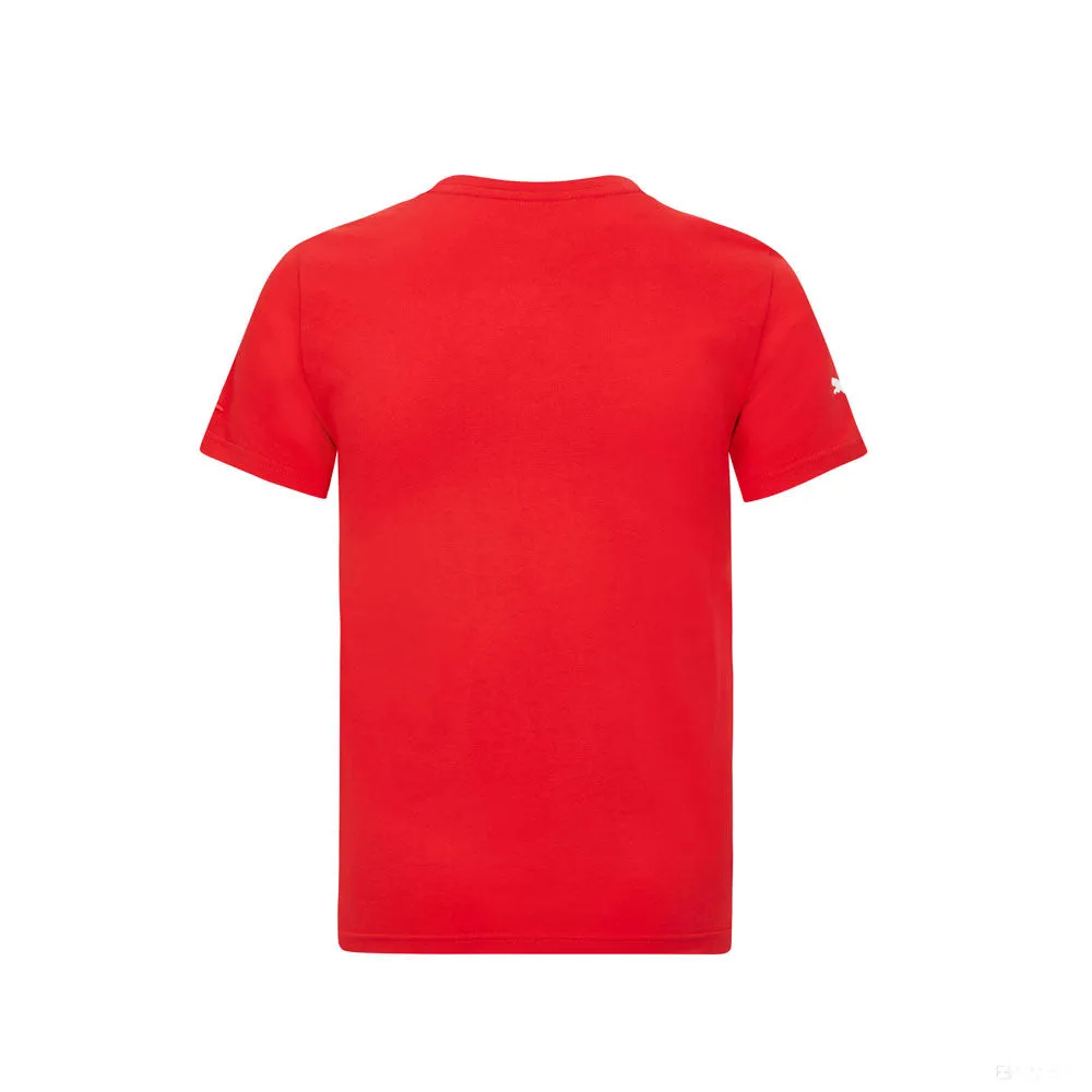 Ferrari Kids T-shirt, Large Shield, Red, 2021