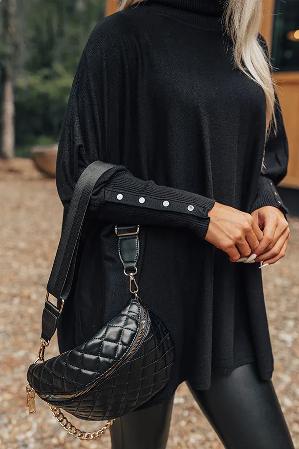 For The Record Shift Tunic In Black