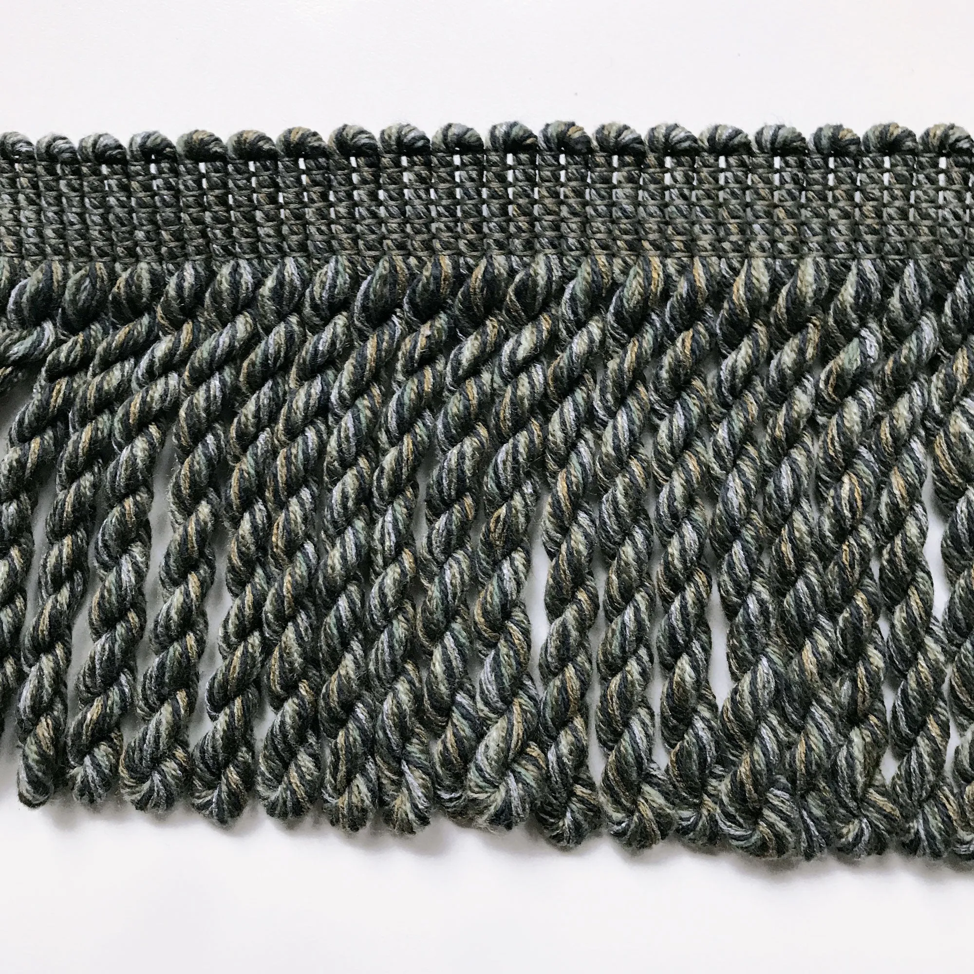 Forest Green High Quality Decorative Bullion Fringe Trim by the yard