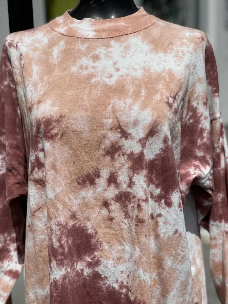 Free People Tie Dye t-shirt top L