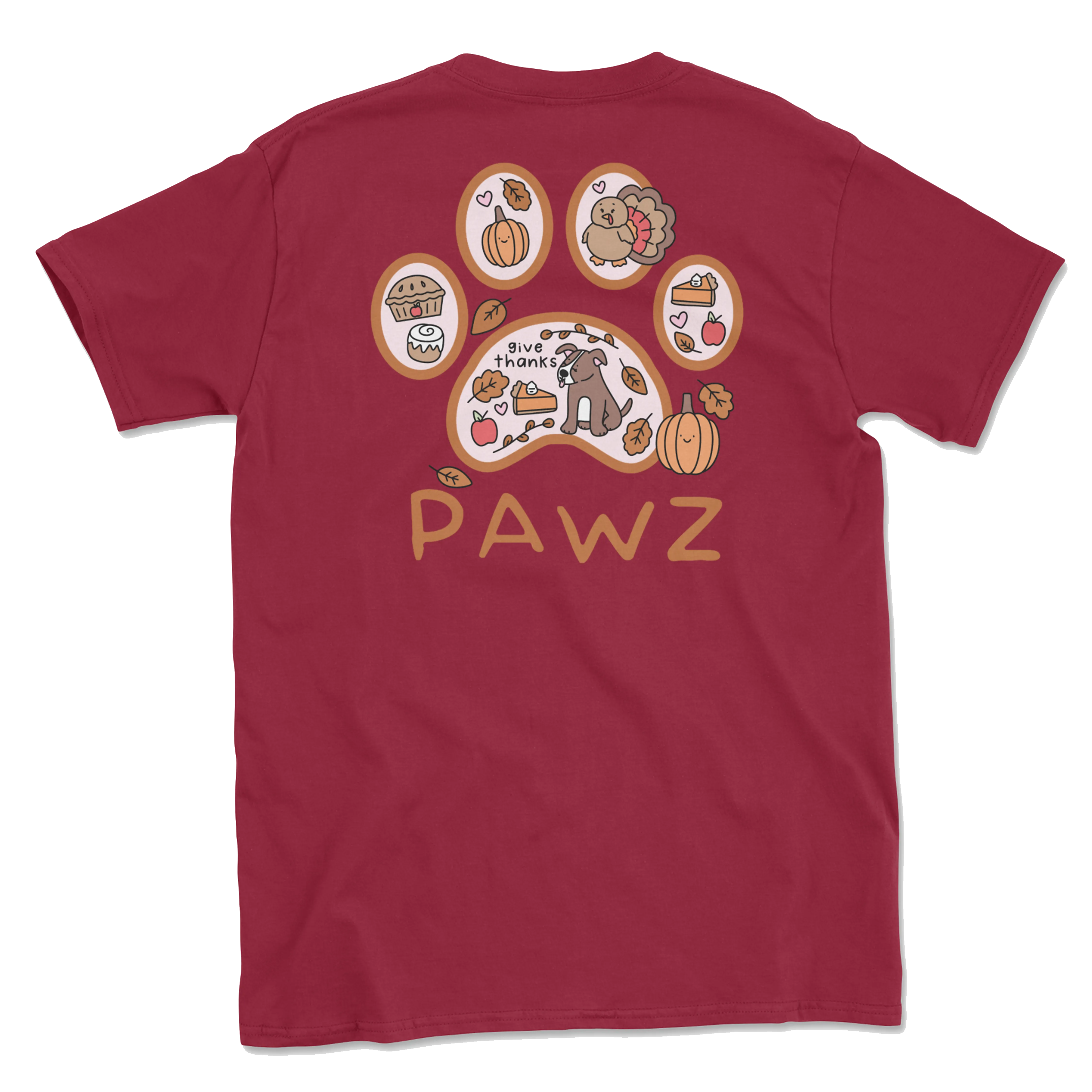 Give Thanks (Adult Short Sleeve T-Shirt)