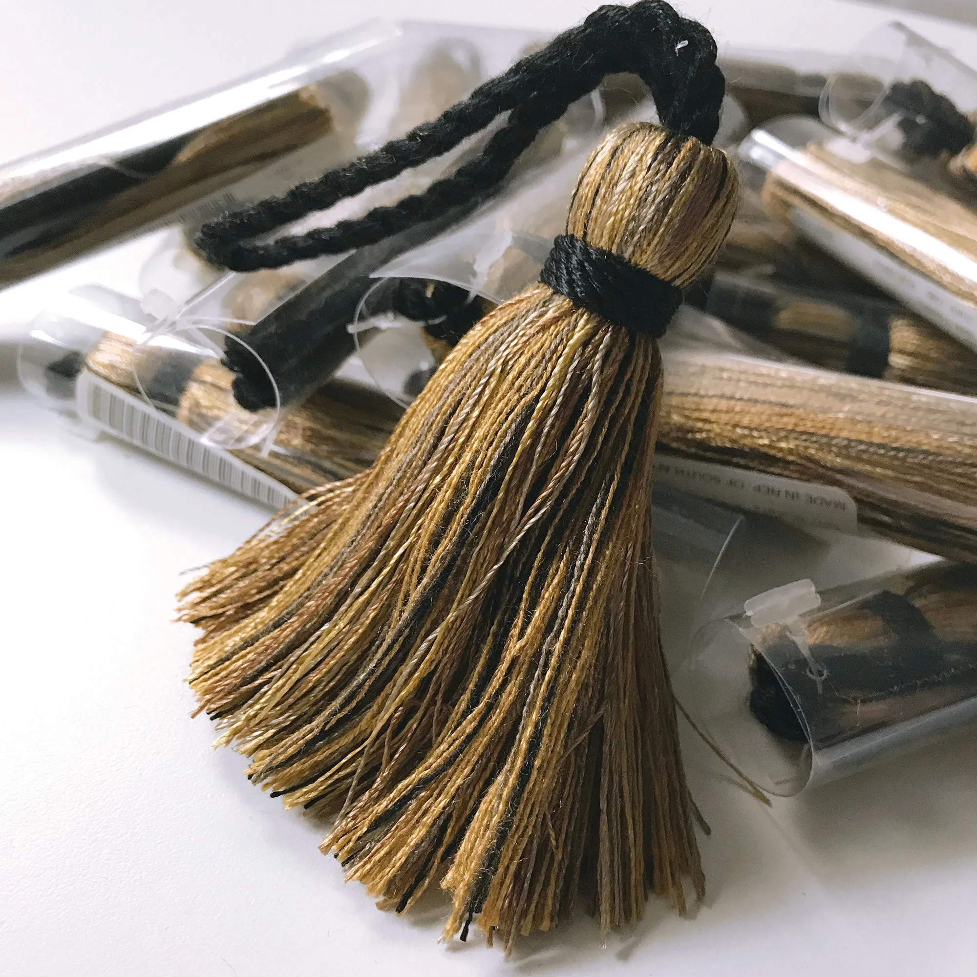 Gold and Black High Quality Decorative Tassel