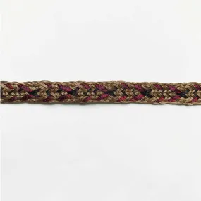 Gold and Burgundy High Quality Decorative Gimp Trim by the yard