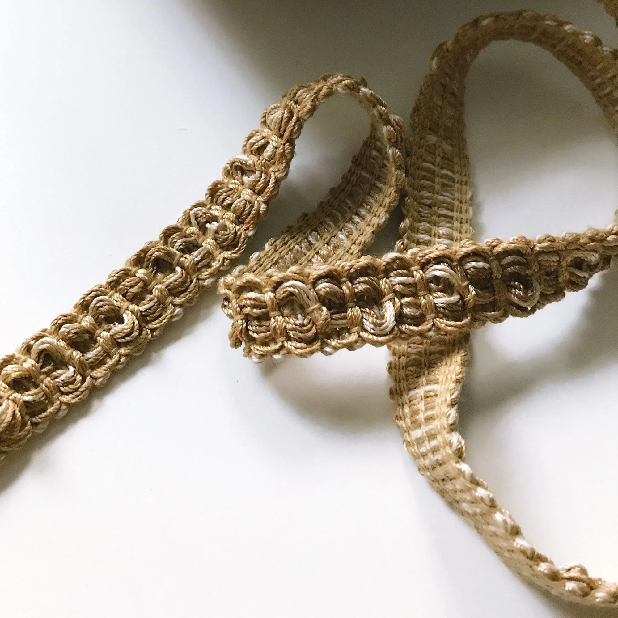 Gold High Quality Decorative Gimp Trim by the yard