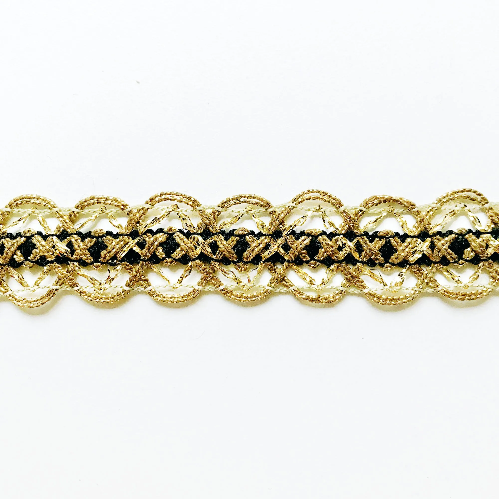 Gold High Quality Decorative Lace Trim by the yard